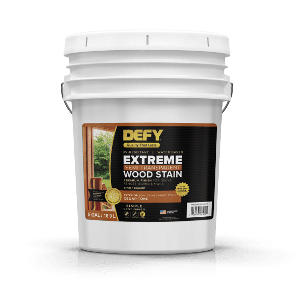 Defy Extreme Wood Stain 5 Gallon