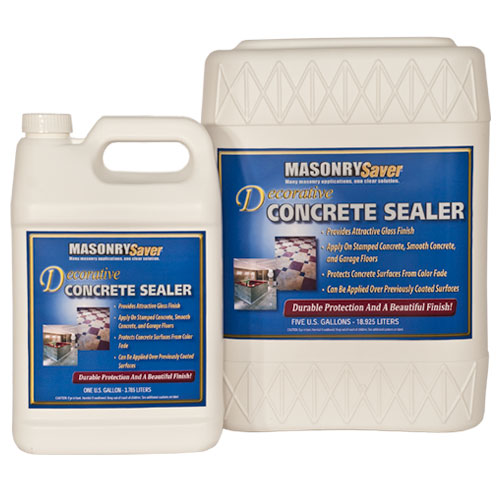 Masonrysaver Decorative Concrete Sealer