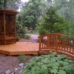 New Cedar Deck Sealed with TimberOil
