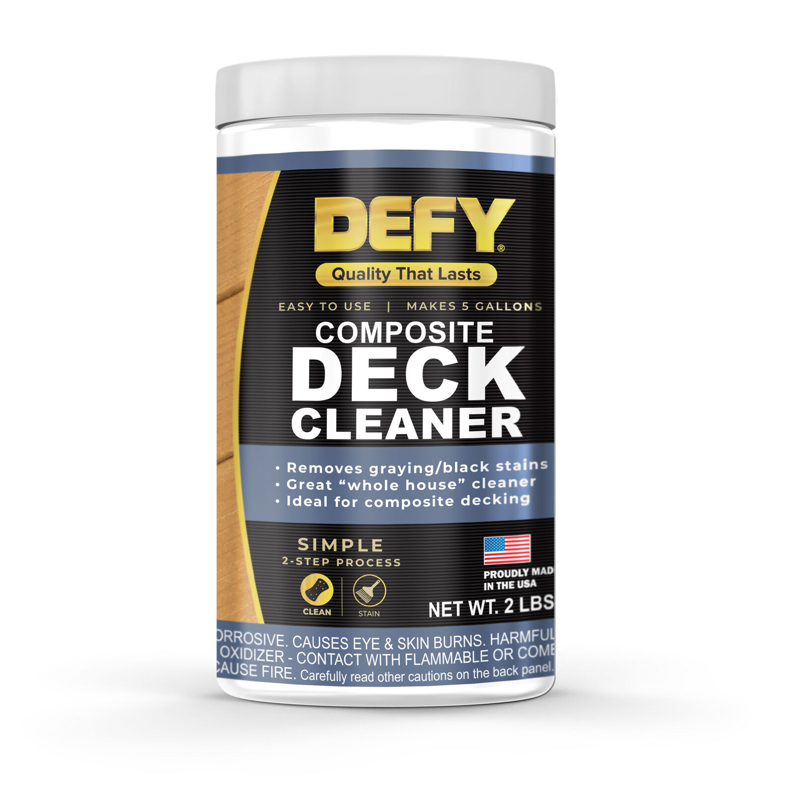 DEFY 10 Deck Push Brush