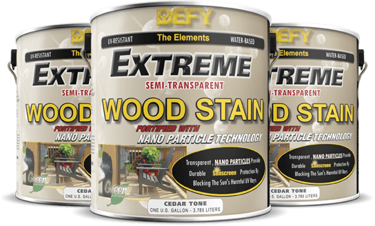 Defy Extreme Water Based Wood Stains
